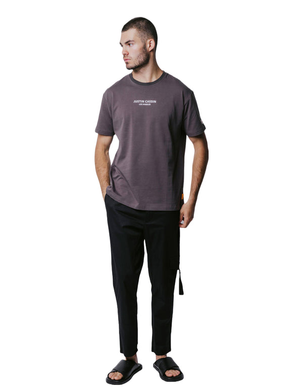 Justin Cassin JC Essential T-Shirt Charcoal