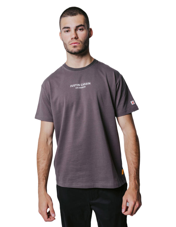 justin cassin JC Essential T-Shirt Charcoal