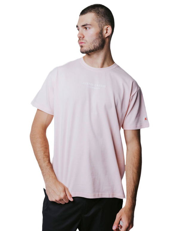 justin cassin JC Essential T-Shirt Dusty Pink