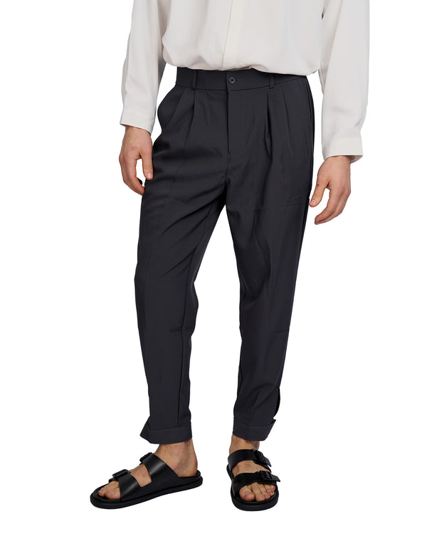 justin cassin Kalvin Slim Tapered Trousers