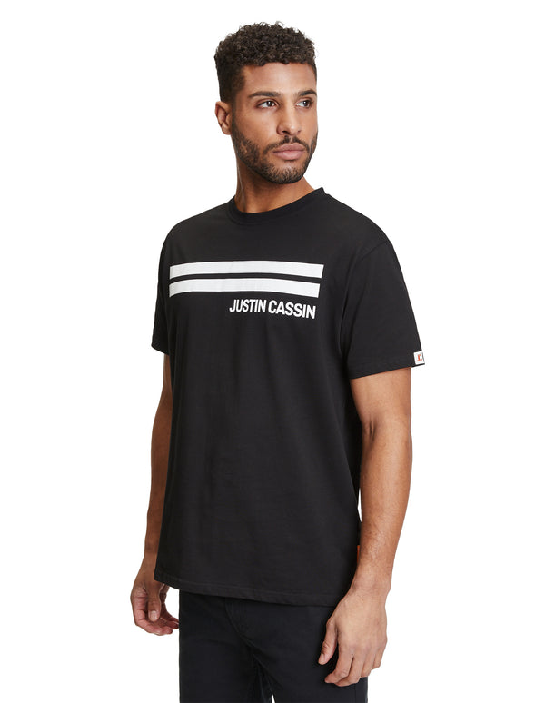 justin cassin Parallel T-Shirt Black