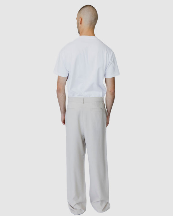 Justin Cassin Reagan Straight Leg Pants Beige