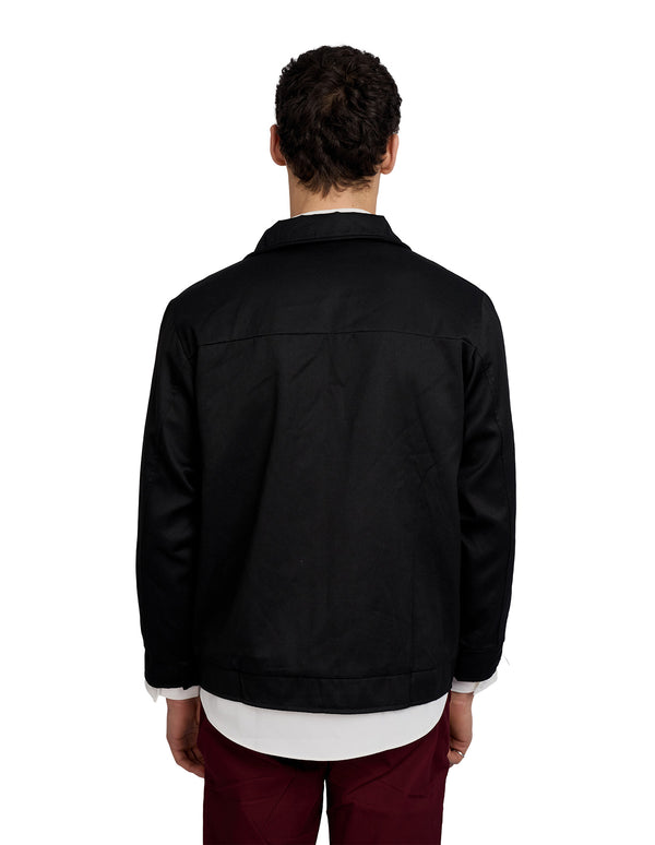 Justin Cassin Walton Multi Zipper Jacket Black