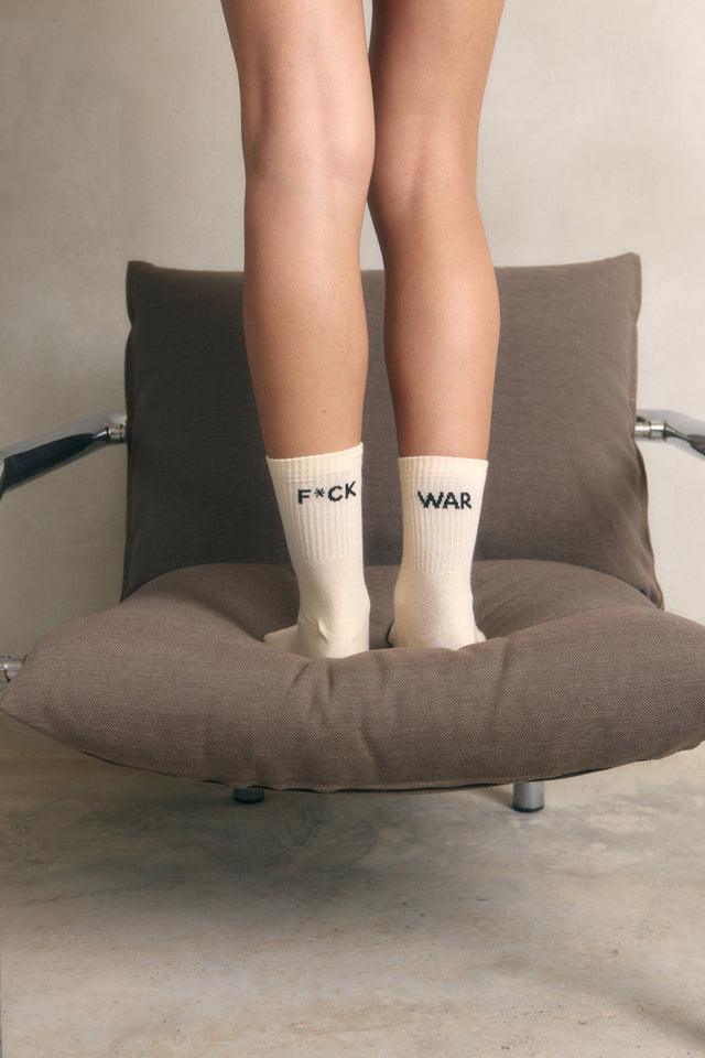 jutelaune F*ck War Socks