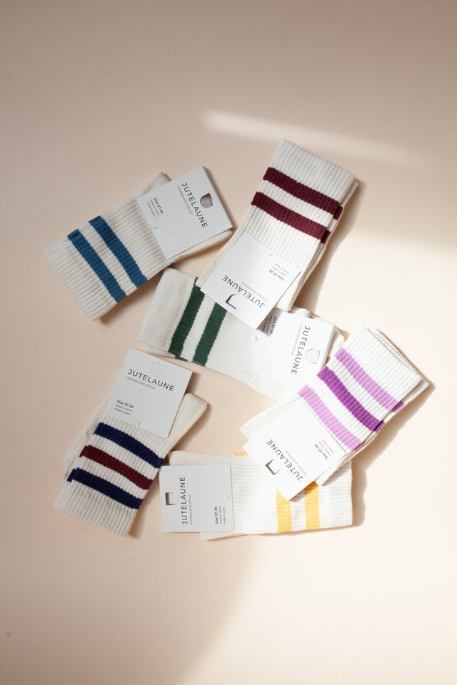 Jutelaune Green Vintage Socks