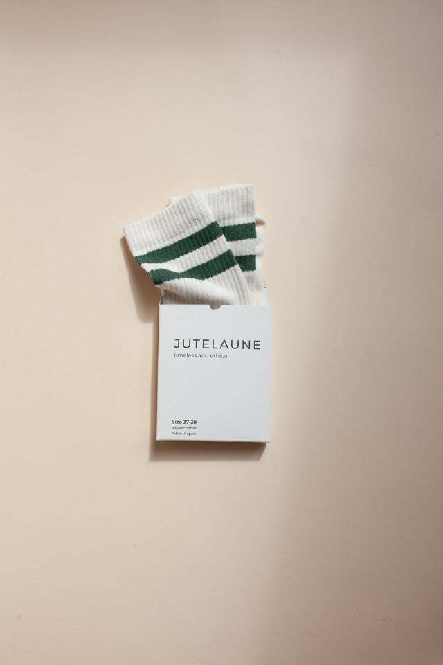 jutelaune Green Vintage Socks