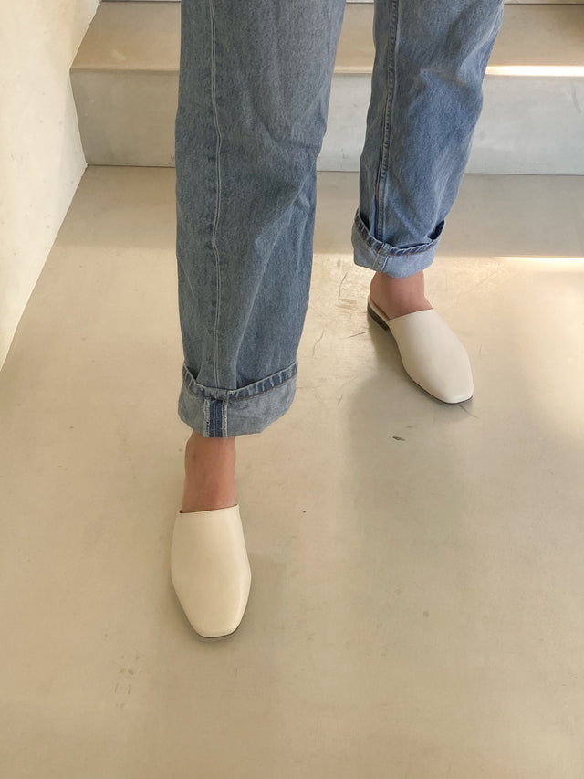 Jutelaune Greta Ivory Mule