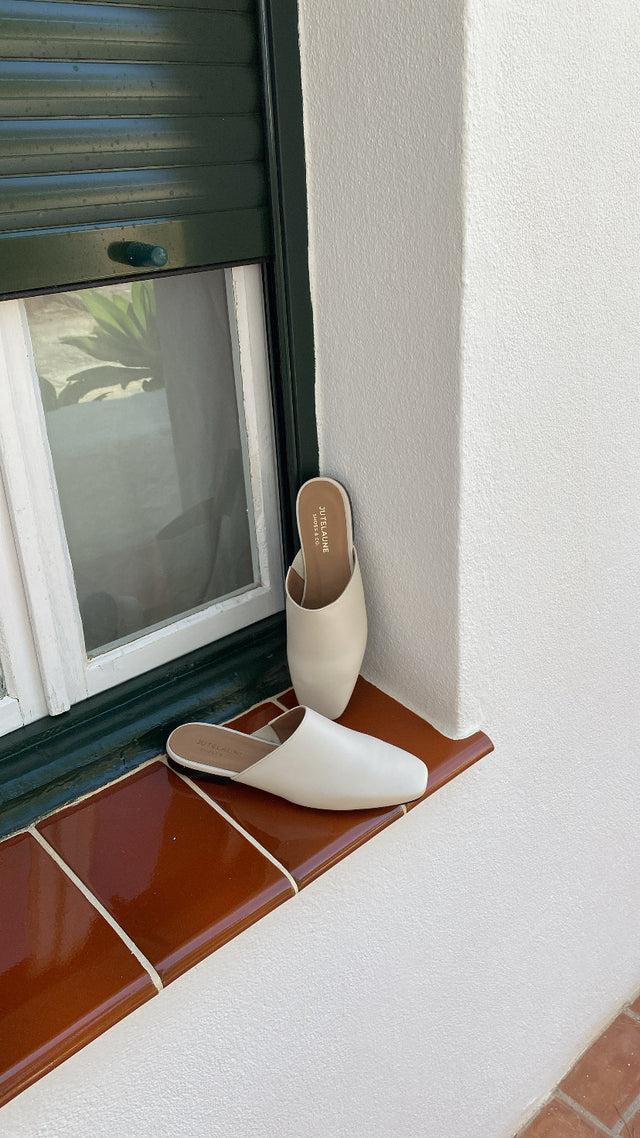 jutelaune Greta Ivory Mule