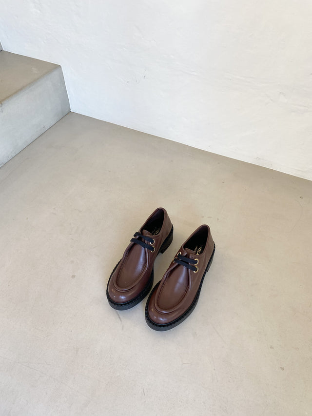 jutelaune Mocca Chunky Shoes