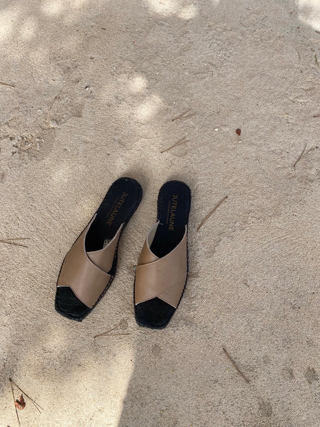 jutelaune Rosalina Mocca Sandal