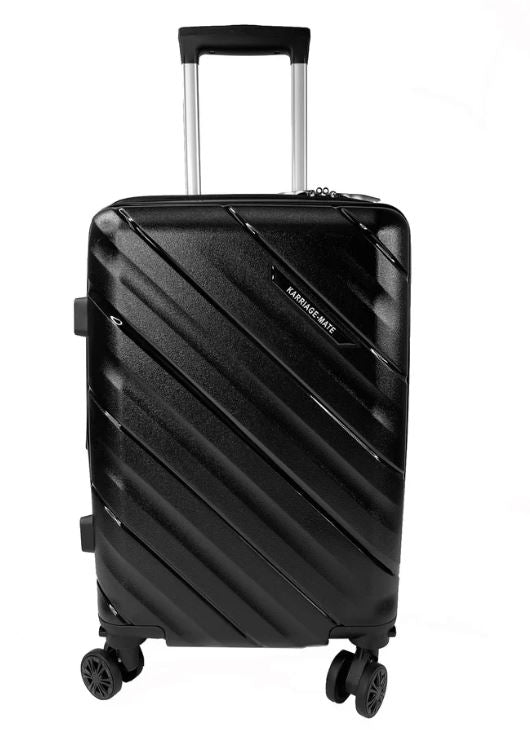 K Cliffs 22" Carry-On Suitcase Hand Carry Luggage Lightweight Expandable Spinner With 360° Dual Wheels
