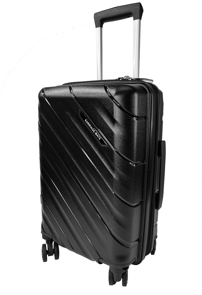 K Cliffs 22" Carry-On Suitcase Hand Carry Luggage Lightweight Expandable Spinner With 360° Dual Wheels