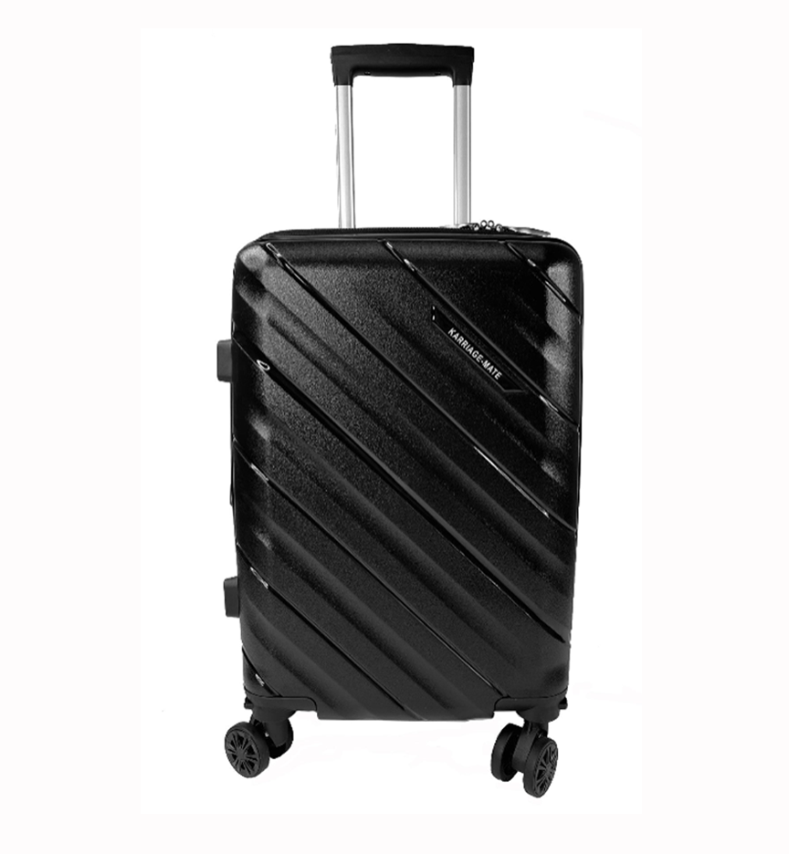 k cliffs 22" Carry-On Suitcase Hand Carry Luggage Lightweight Expandable Spinner with 360° Dual Wheels