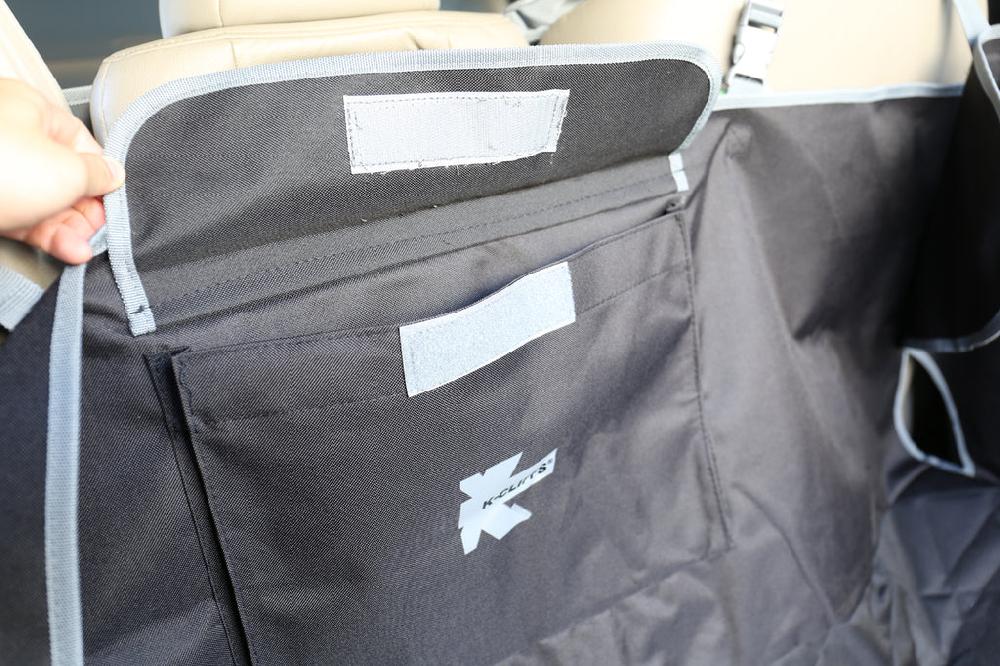 K Cliffs Dog Cargo Cover For Trucks & SUVs Quilted Waterproof Trunk Bed Liner 84” X 70” Large Black