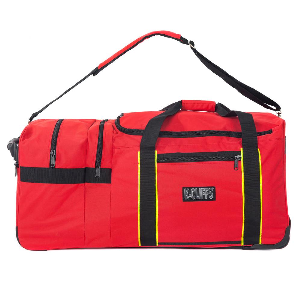 K Cliffs Firefighter Rescue Duffel Fireman Paramedic Medical Bags Turnout Gear Travel Bag On Wheels