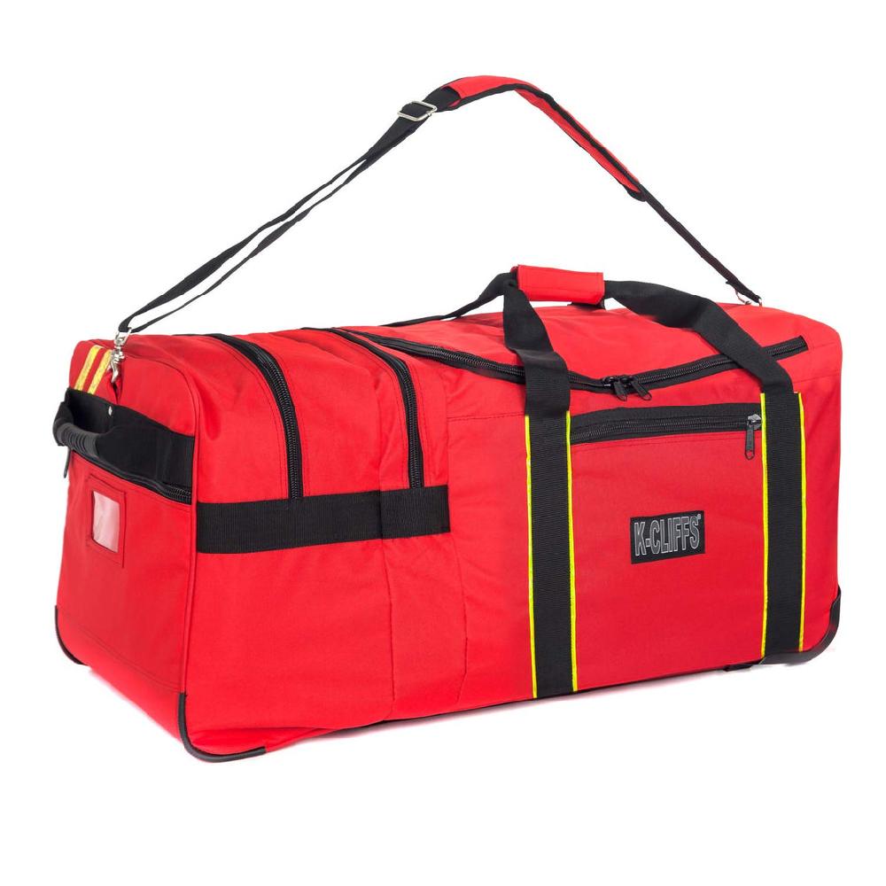 K Cliffs Firefighter Rescue Duffel Fireman Paramedic Medical Bags Turnout Gear Travel Bag On Wheels
