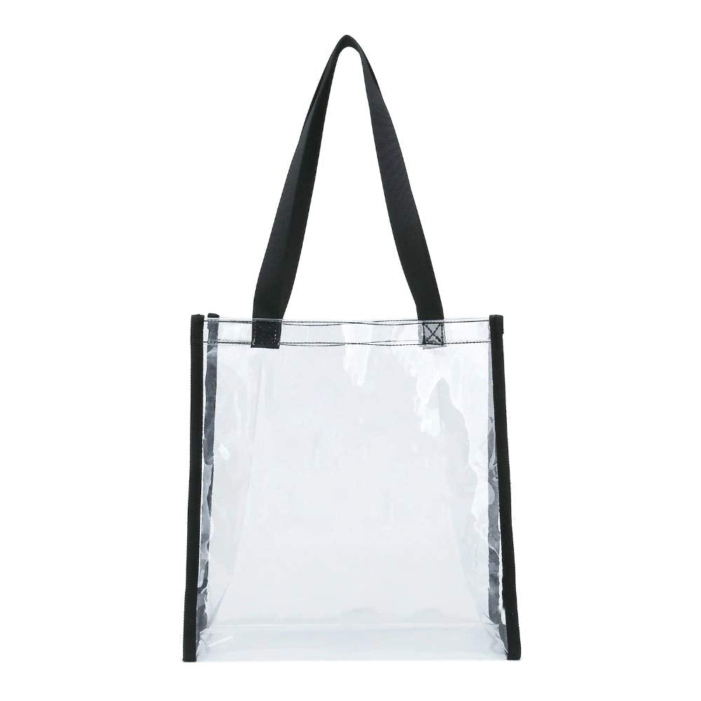 K Cliffs K-Cliffs 12" Clear Unisex Tote Stadium Approved See Through Tote Bag