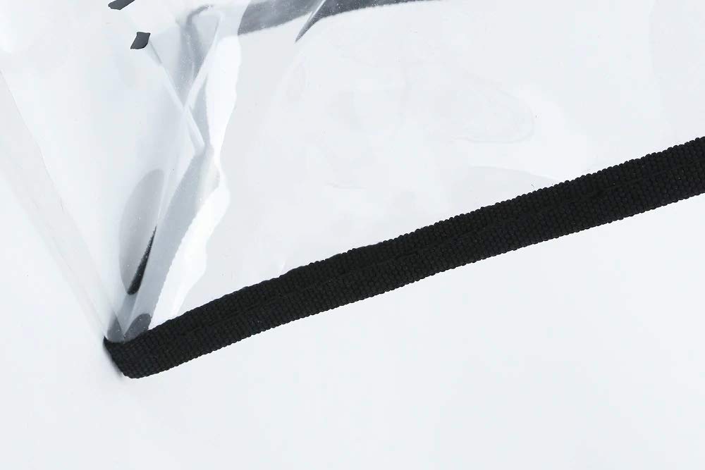 K Cliffs K-Cliffs 12" Clear Unisex Tote Stadium Approved See Through Tote Bag