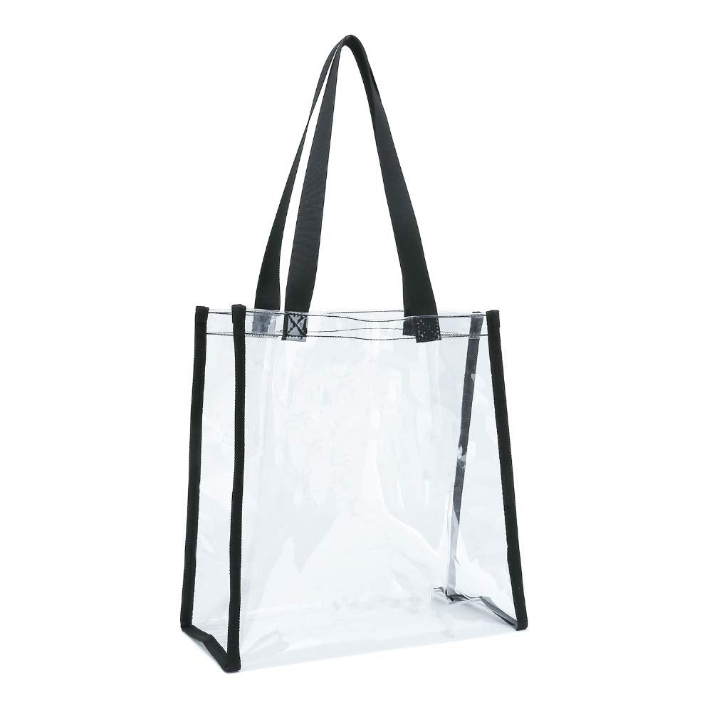 k cliffs K-Cliffs 12" Clear Unisex Tote Stadium Approved See Through Tote Bag