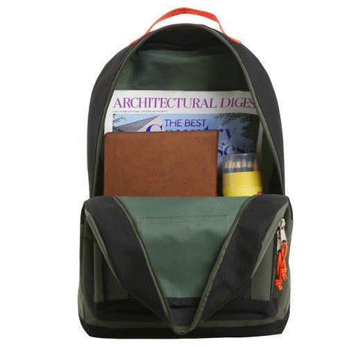 K Cliffs K-Cliffs 15" Lightweight Bungee Unisex School Backpack Water Resistant