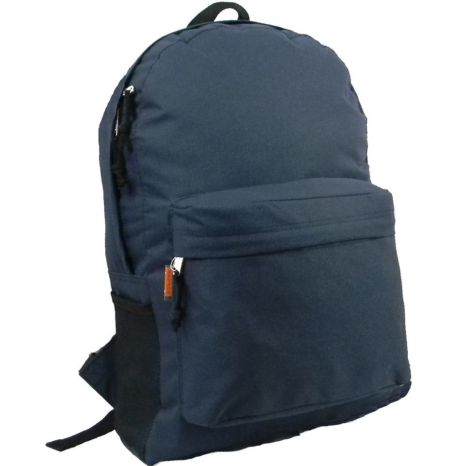 K Cliffs K-Cliffs 18" Classic School Backpack W/Padded Shoulder Straps And Side Pocket