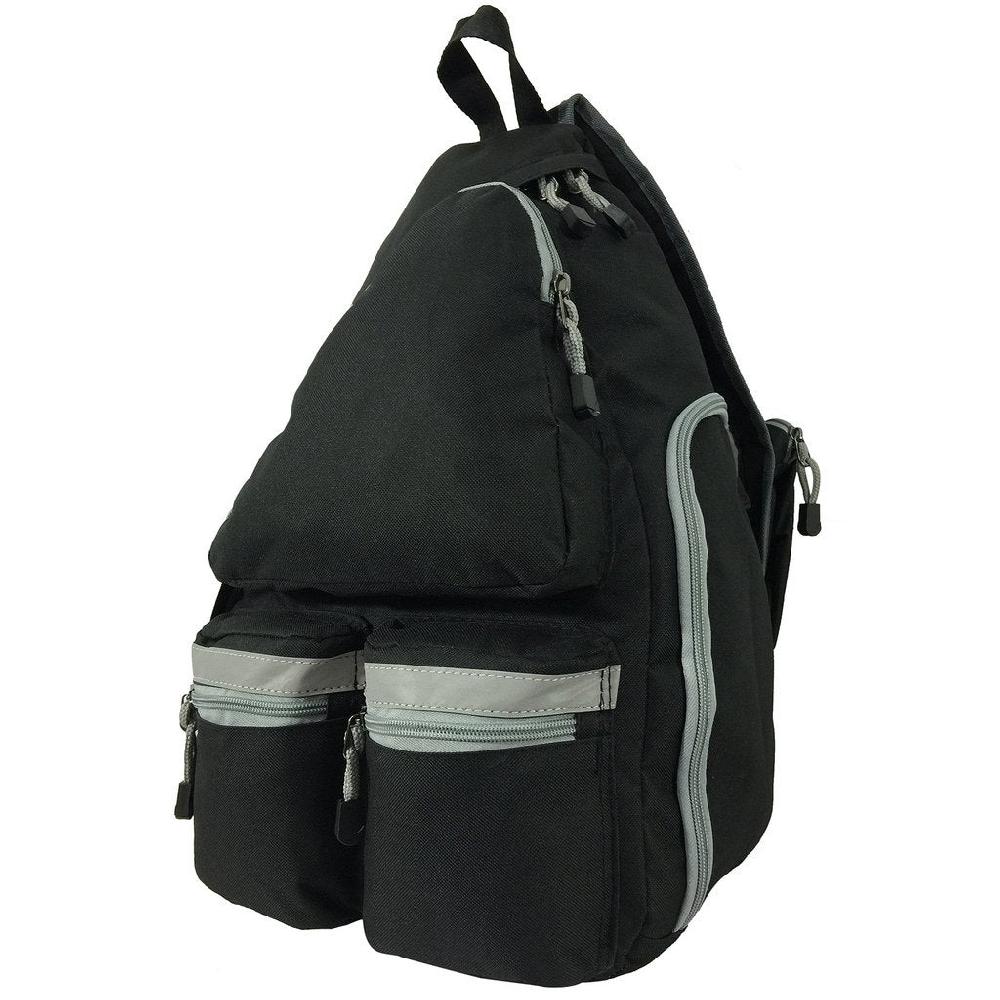 K Cliffs K-Cliffs 19" Sling Backpack Bright Color Body Bag Reflective Daypack Bookbag
