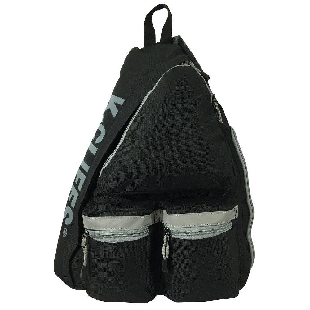 k cliffs K-Cliffs 19" Sling Backpack Bright Color Body Bag Reflective Daypack Bookbag