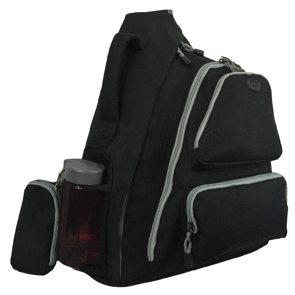 K Cliffs K-Cliffs 19" Water-Resistant Sling Backpack With Safety Retro-Reflective Strip