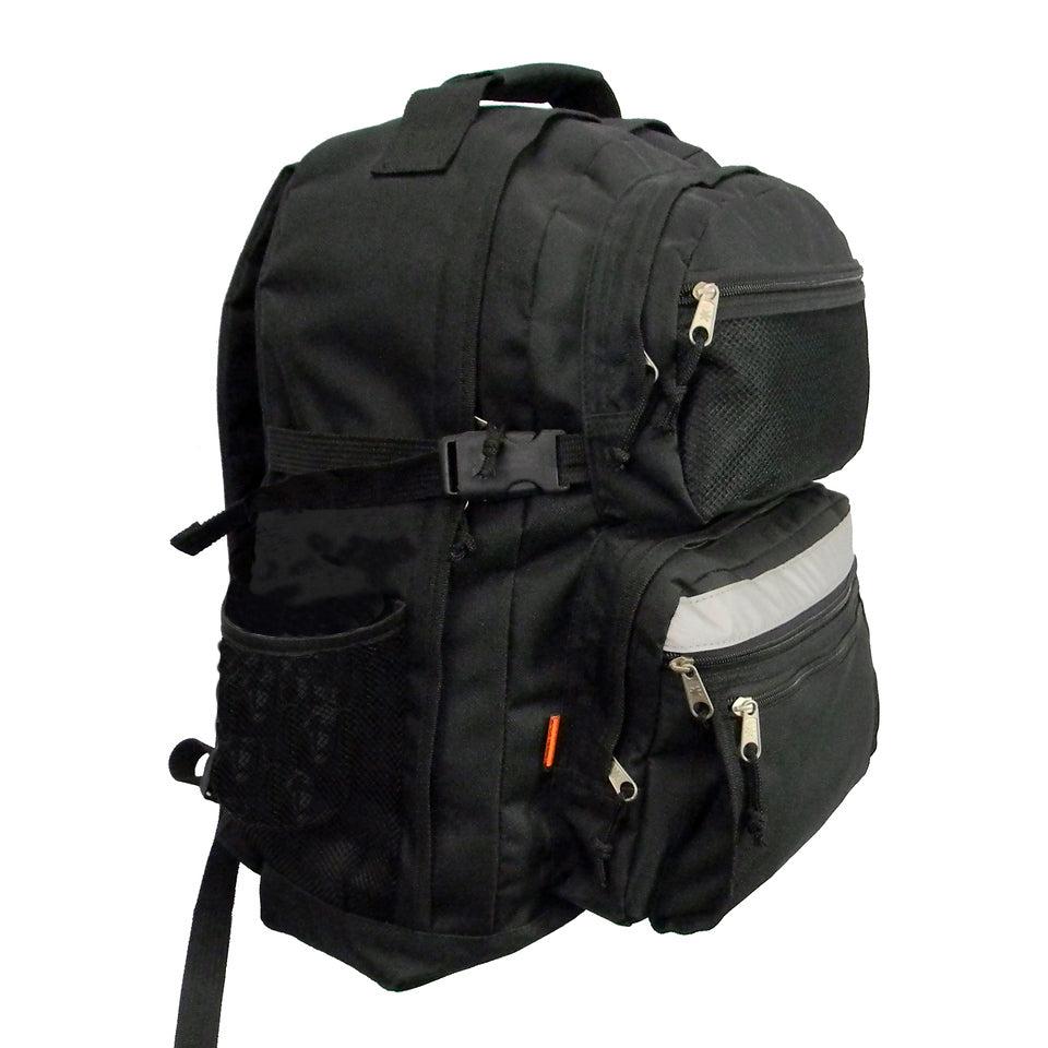 k Cliffs K-Cliffs 19" XLarge School Backpack Reflective Daypack Travel Bag