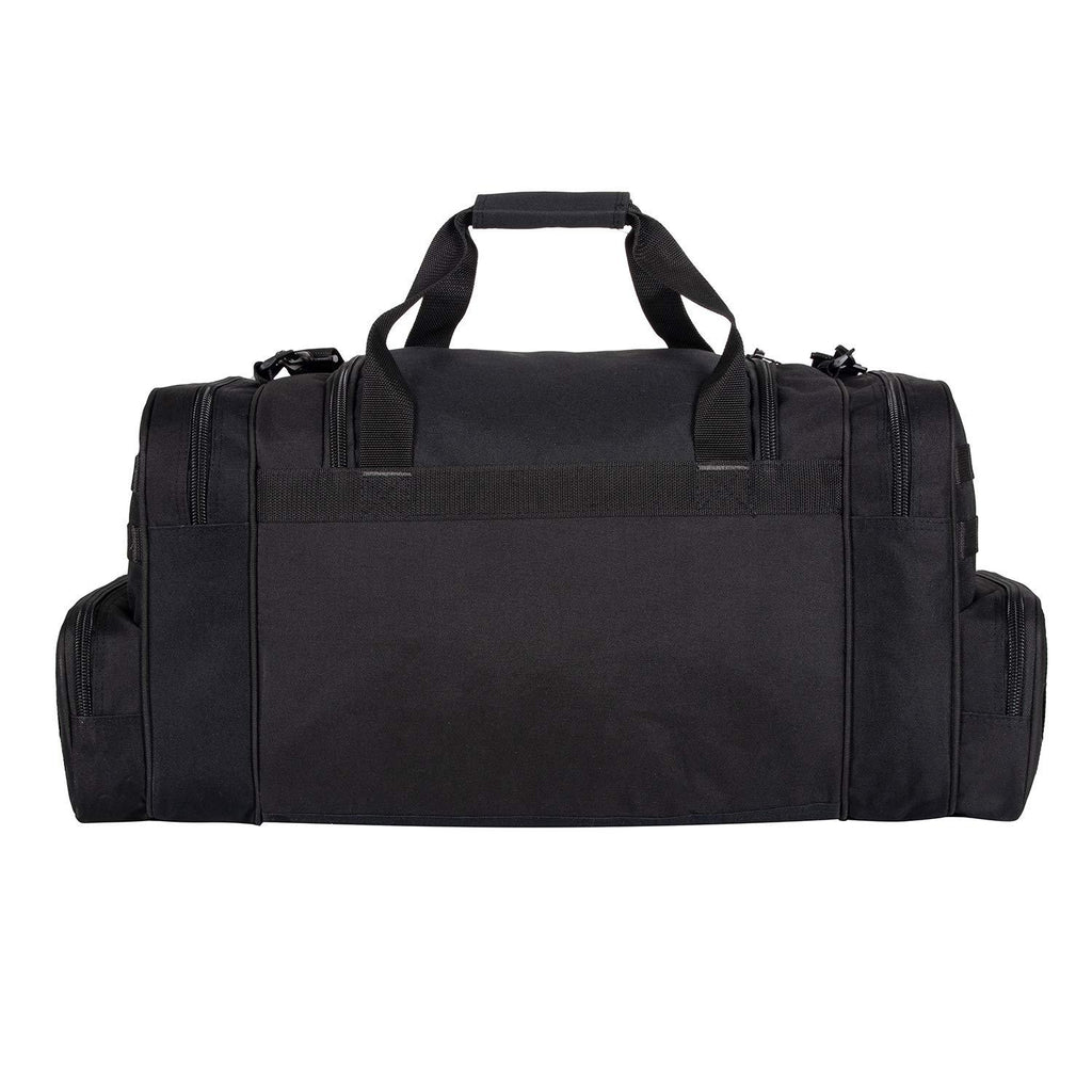 K Cliffs K-Cliffs 27 Inch Lockable Range Duffel Tactical Travel Bag Heavy Duty Sport Gym Bag With US Flag Patch