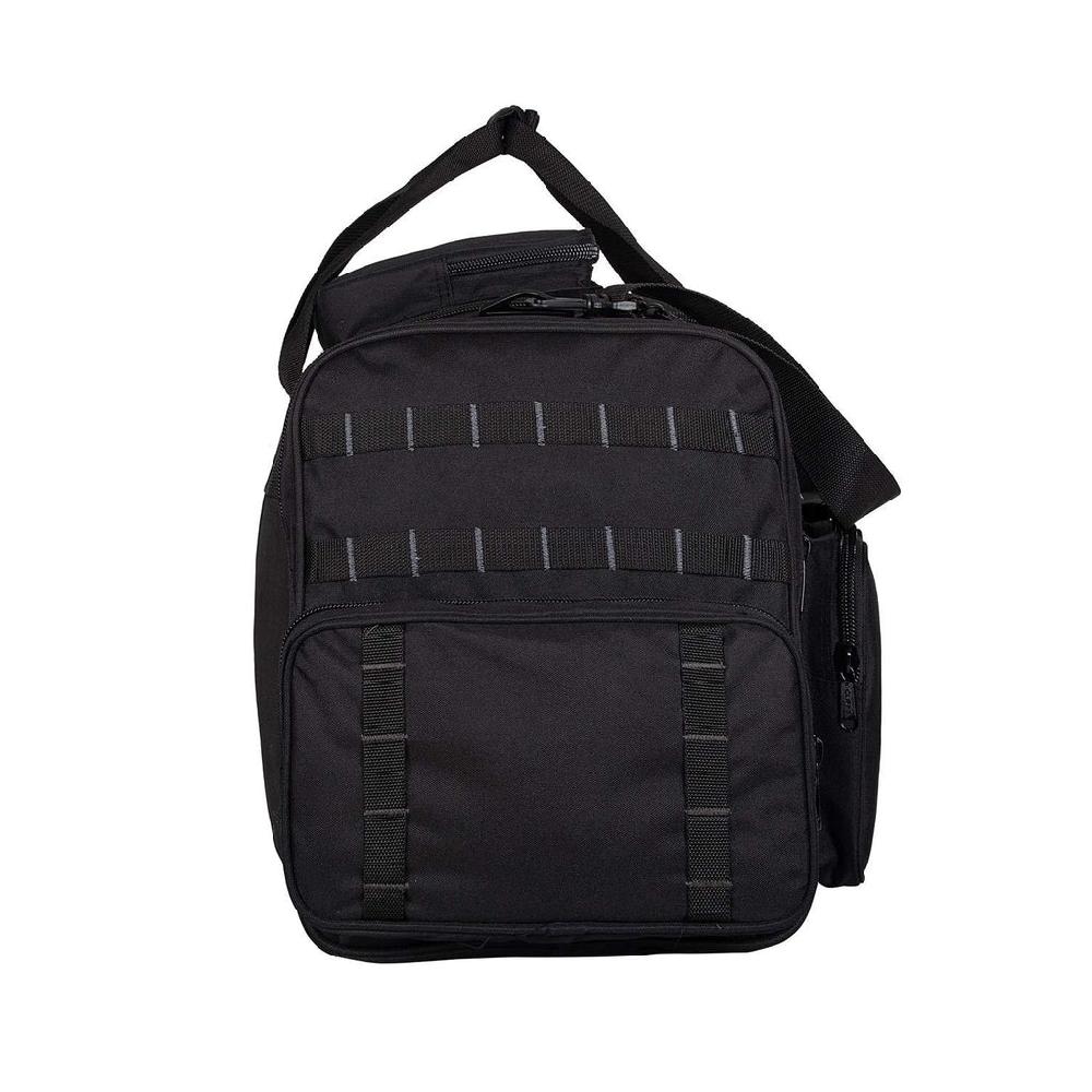 K Cliffs K-Cliffs 33 Inch Lockable Range Duffel Tactical Travel Bag Heavy Duty Sport Gym Bag With US Flag Patch Large