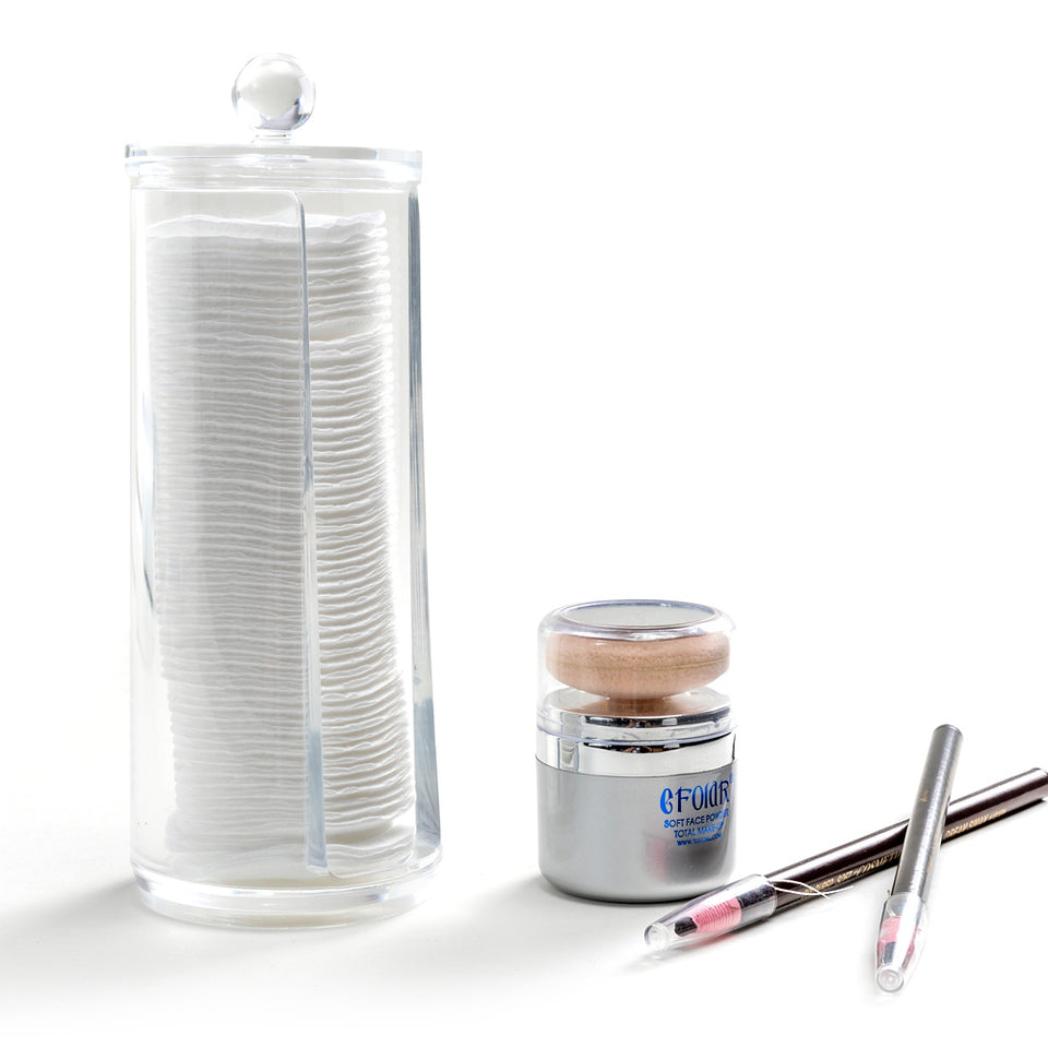 K Cliffs K-Cliffs Acrylic Round Dispenser/Storage Container