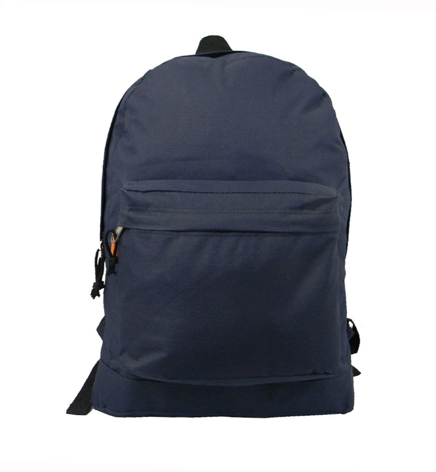 k cliffs K-Cliffs Basic 18" School Backpack Classic Simple Book Bag Daypack