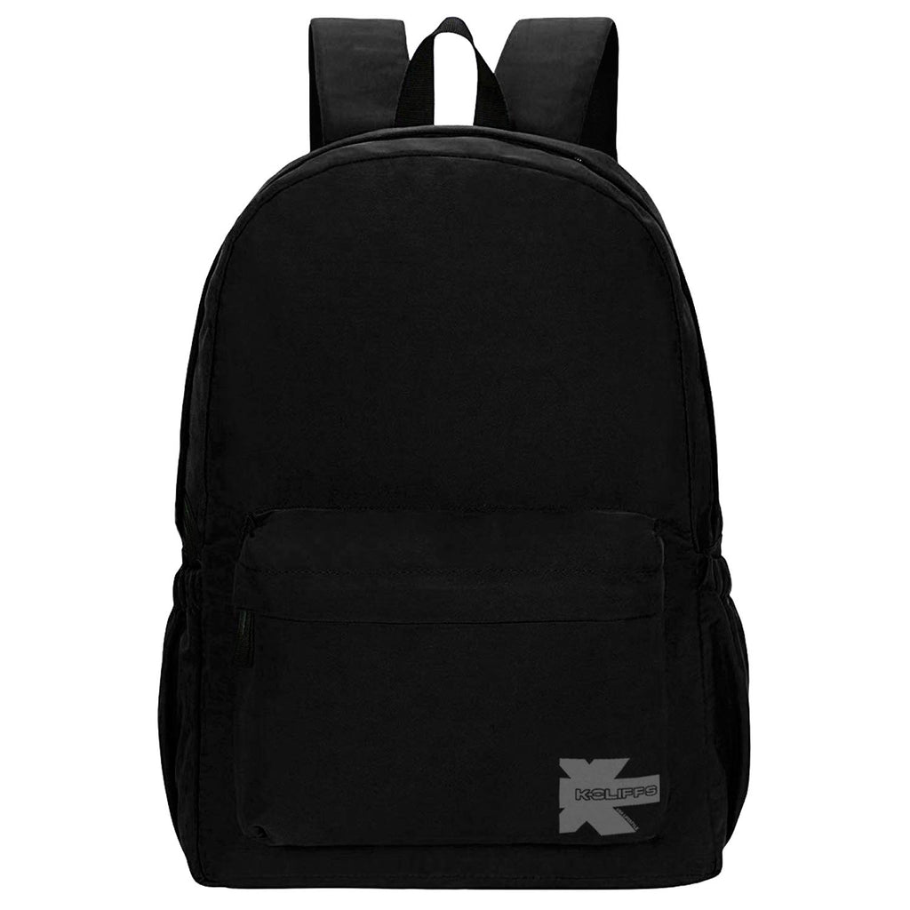 K Cliffs K-Cliffs Basic 18" School Backpack Simple Student School Bag Lightweight Durable Daypack