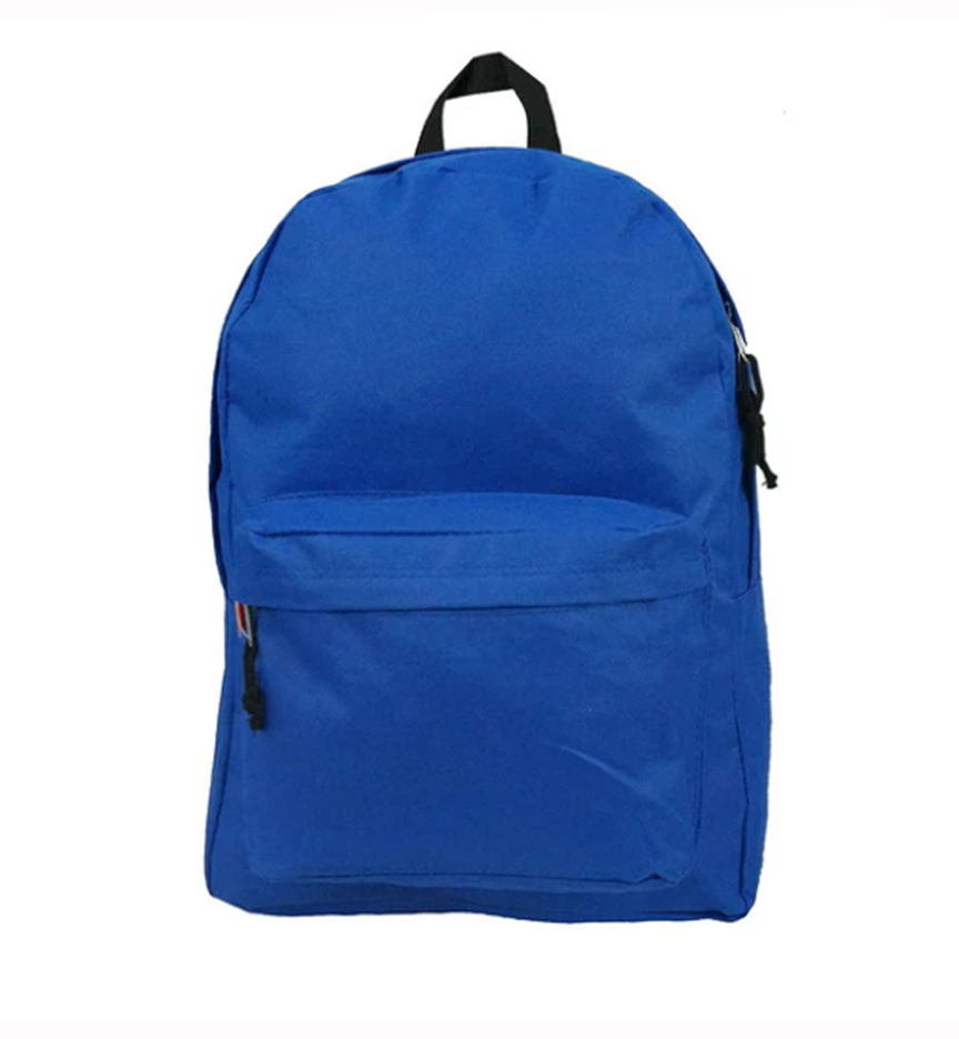 k cliffs K-Cliffs Classic 16" Unisex School Backpack Simple Everyday Daypack