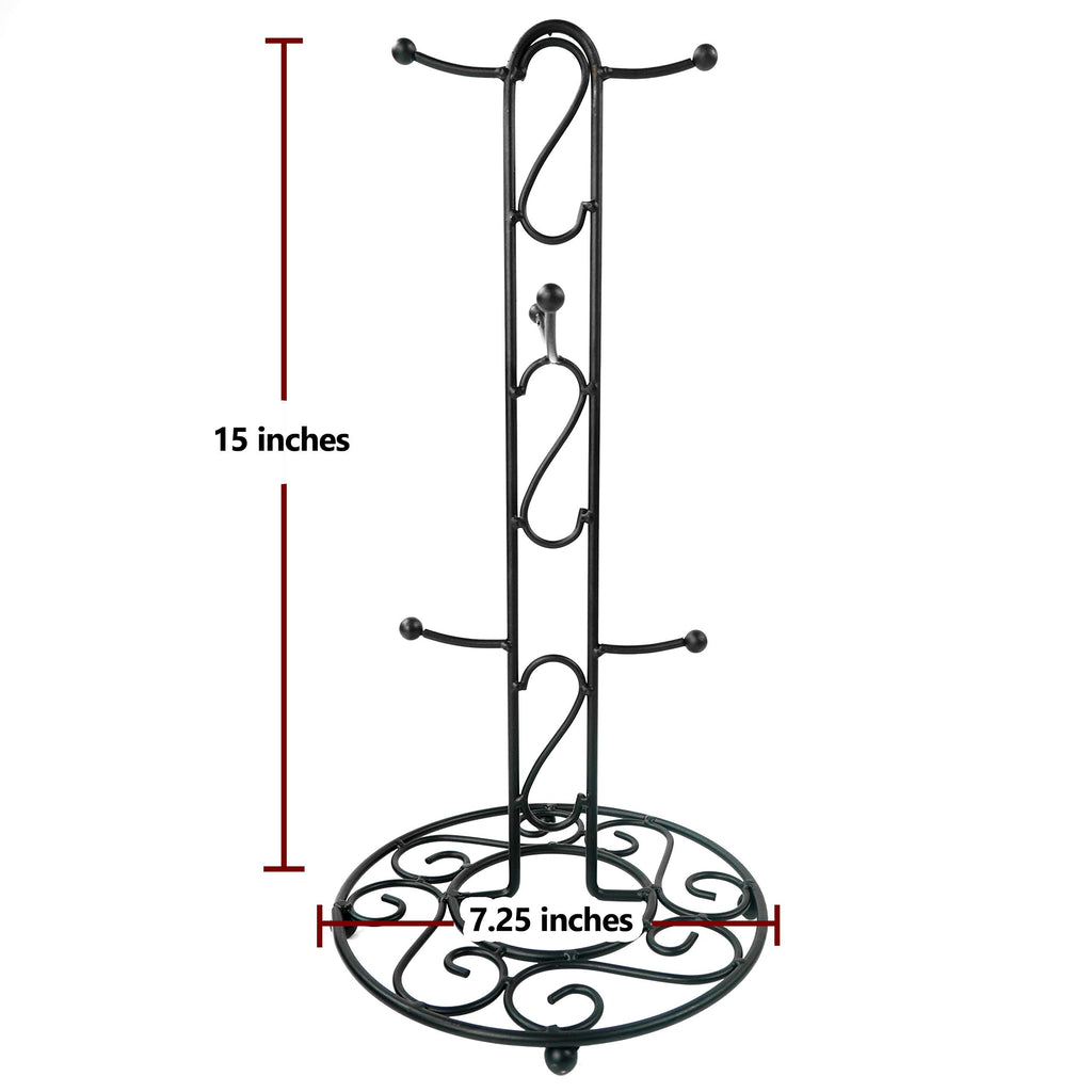 k cliffs K-Cliffs Coffee or Tea Cup/Mug Holder Counter Tree Cup Holder