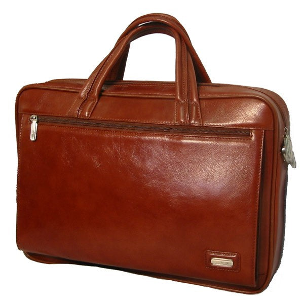 k cliffs K-Cliffs Deluxe Leather Briefcase Business Portfolio Travel Case