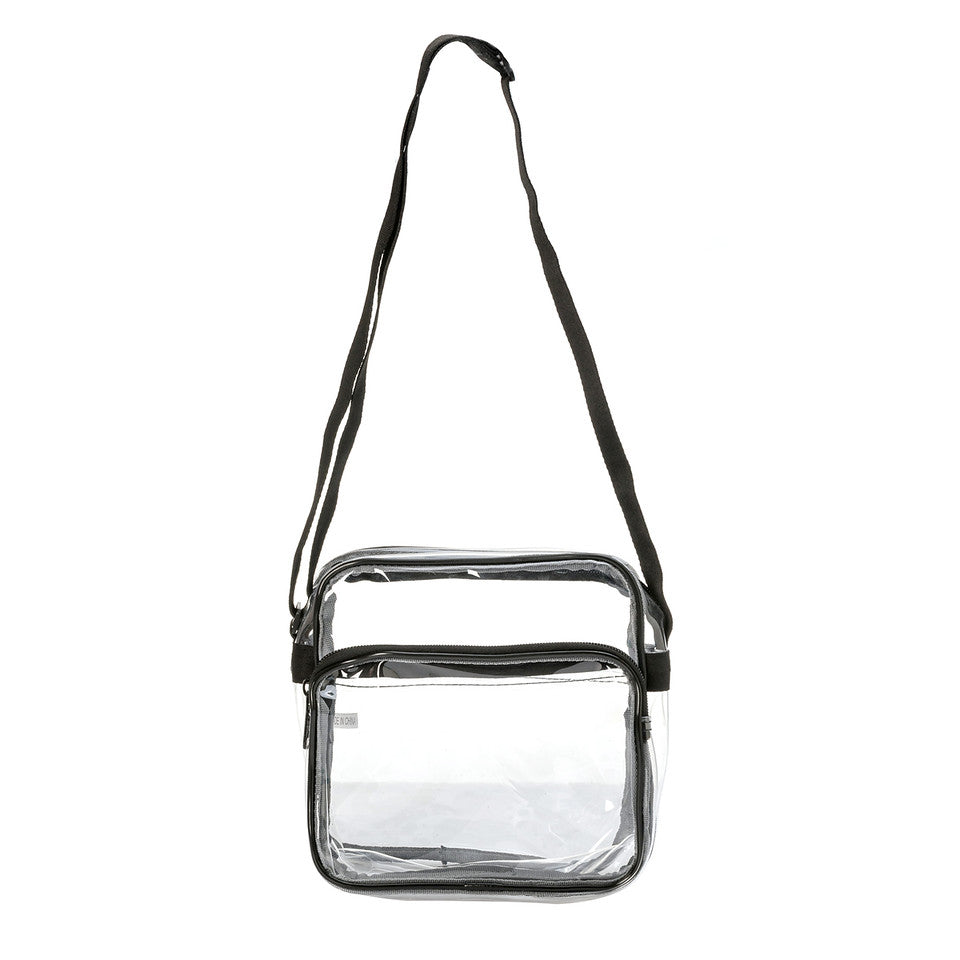 K Cliffs K-Cliffs Heavy Duty Clear Shoulder Bag For All Games Stadiums And Concerts