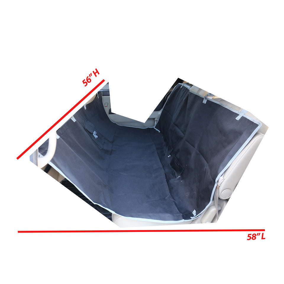 K Cliffs K-Cliffs Heavy Duty Waterproof Hammock Car Seat Cover For Pets Fits Cars Trucks & SUVs