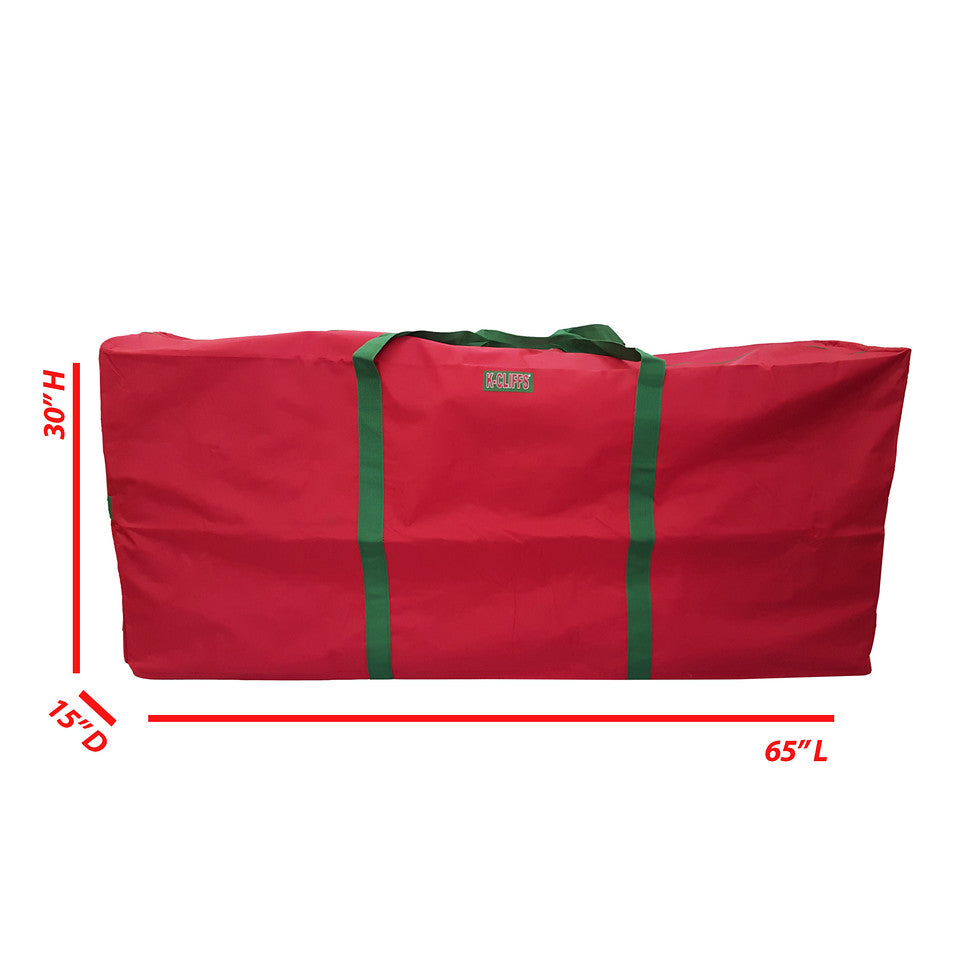 K Cliffs K-Cliffs High Quality Christmas Tree Storage Duffel Bag For Fit 6 & 9 Foot Tree Holiday