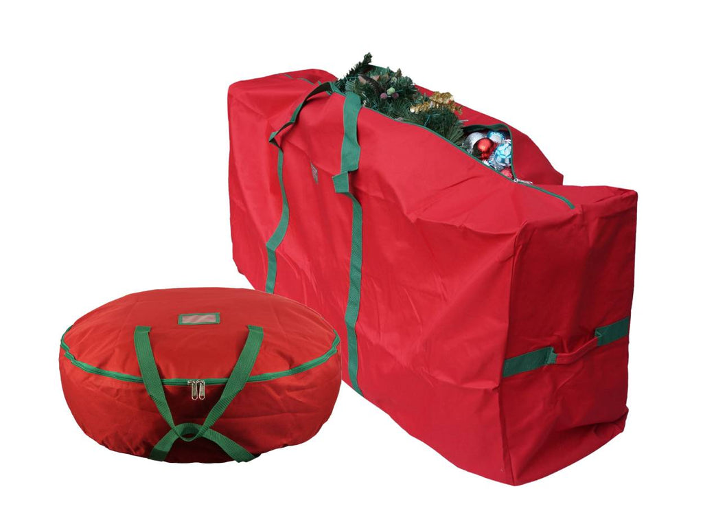 k cliffs K-Cliffs High Quality Christmas Tree Storage Duffel Bag for fit 6 & 9 Foot Tree Holiday