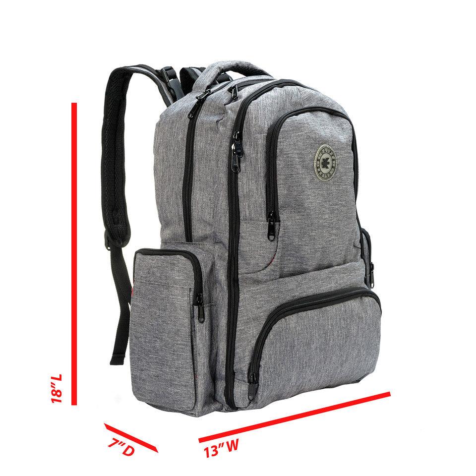 K Cliffs K-Cliffs Large Diaper Backpack Water Resistant Multifunction Changing Bag