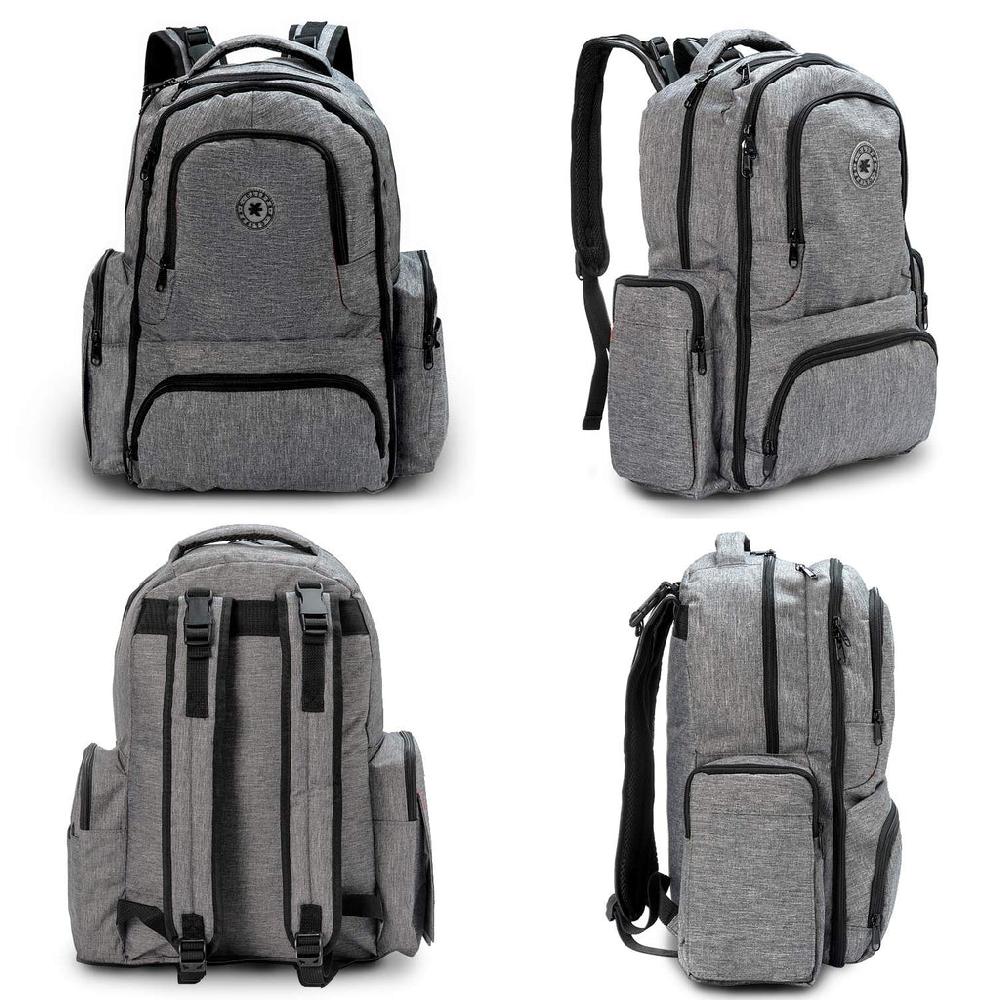 K Cliffs K-Cliffs Large Diaper Backpack Water Resistant Multifunction Changing Bag