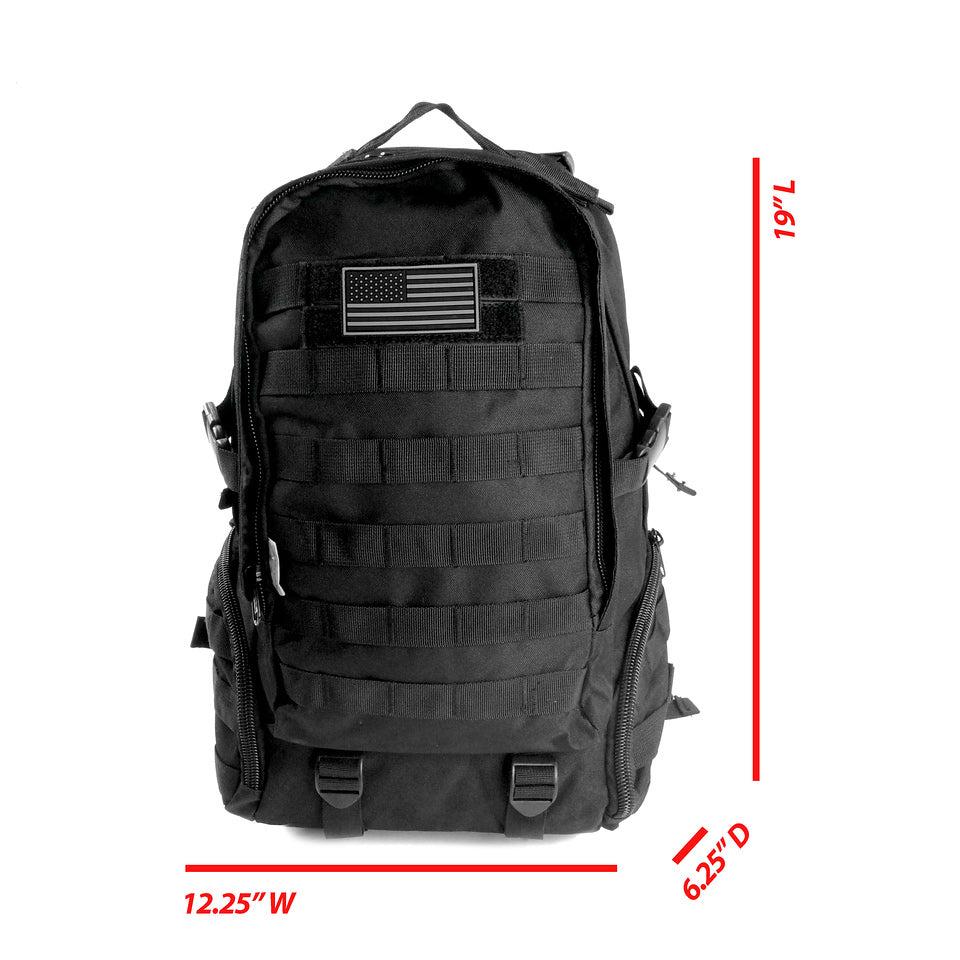 K Cliffs K-Cliffs Large Tactical Military Backpack Travel Daypack Laptop Bag W/ Molle System