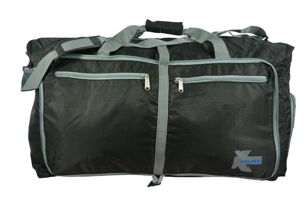 K Cliffs K-cliffs Lightweight Gym Bag Durable Foldable Sport Duffel Travel Bags W/ Separate Shoe Compartment