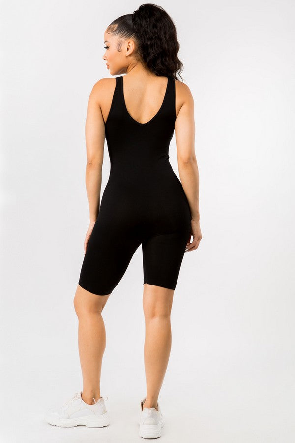 K Cliffs K-Cliffs One Size Seamless Body Shaping Romper Women's