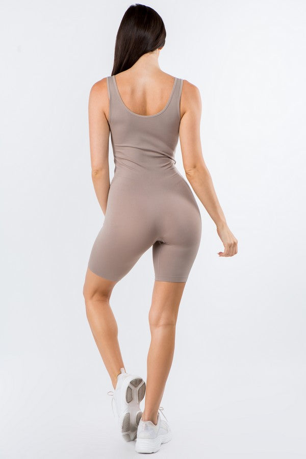 K Cliffs K-Cliffs One Size Seamless Body Shaping Romper Women's