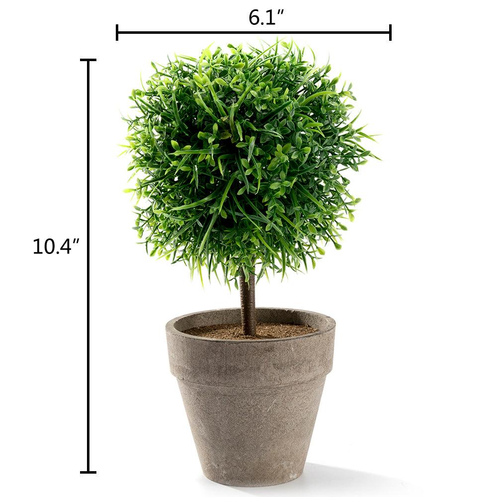 K Cliffs K-Cliffs Realistic Mini Faux Plant Tabletop Arrangement In Pot