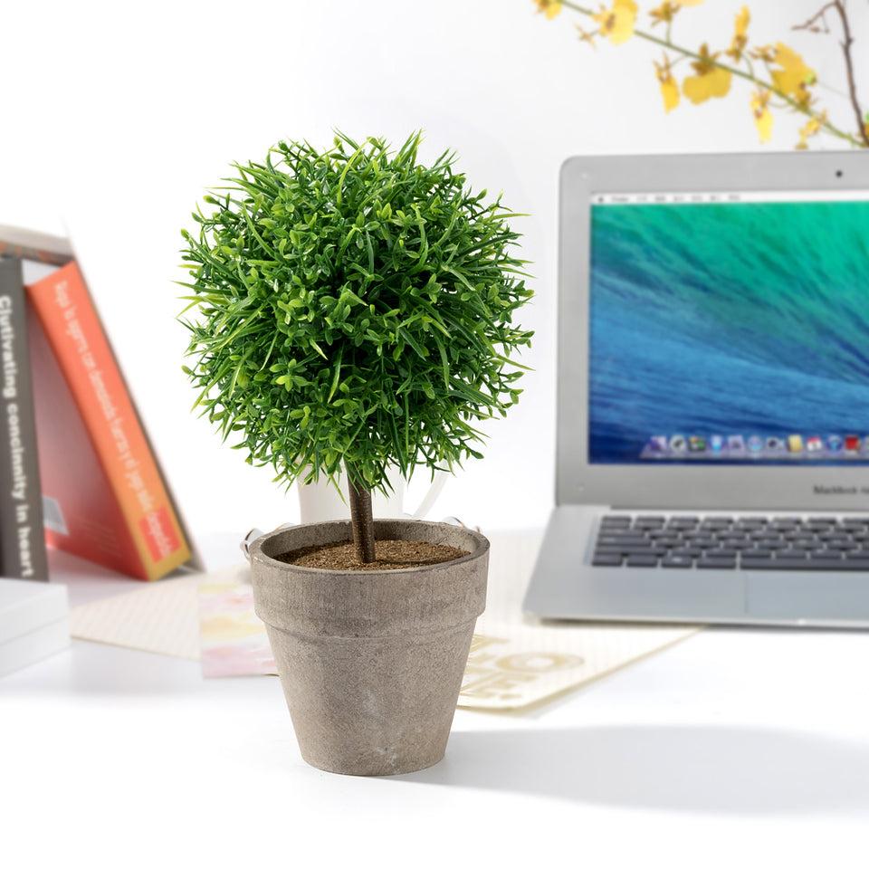 K Cliffs K-Cliffs Realistic Mini Faux Plant Tabletop Arrangement In Pot