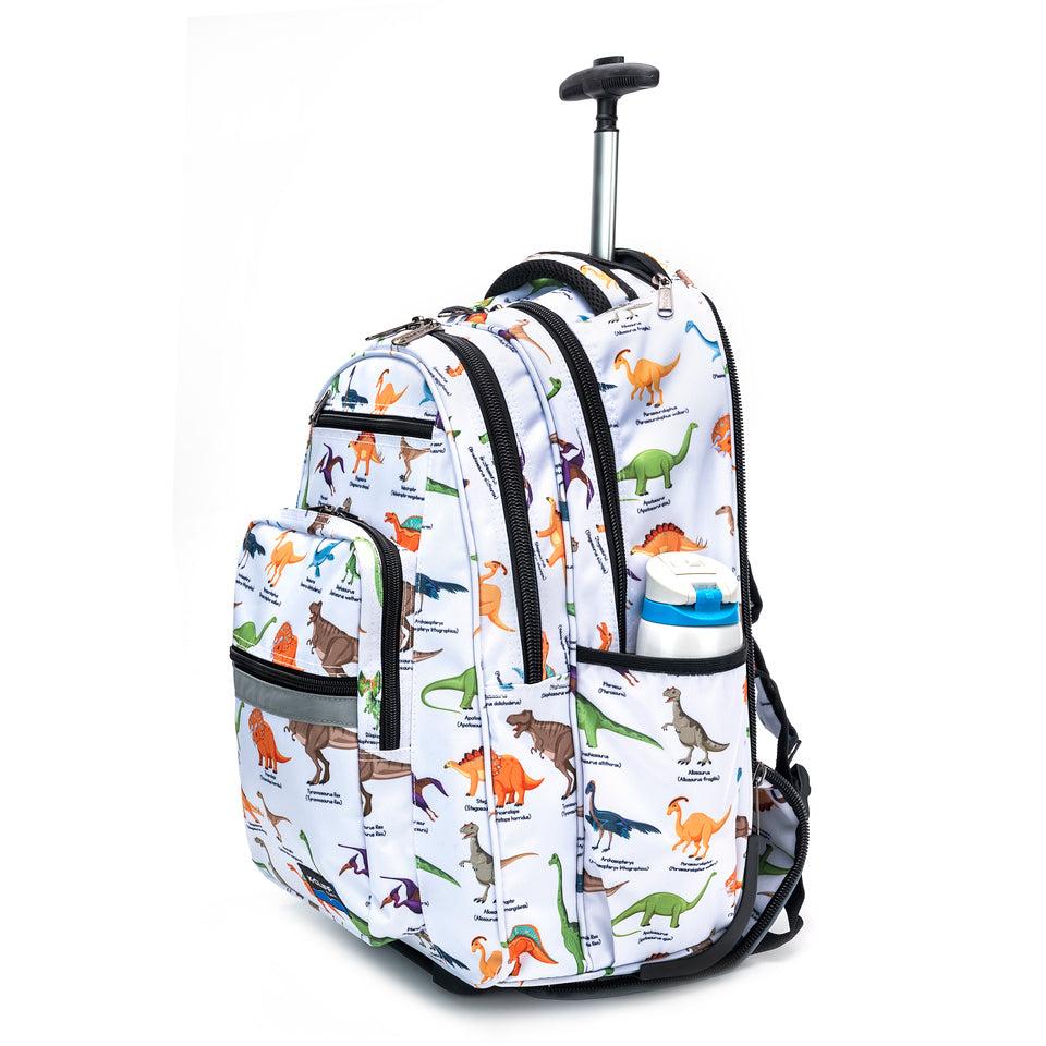 K Cliffs K-Cliffs Rolling Backpack School Backpacks With Wheels & Multiple Pockets